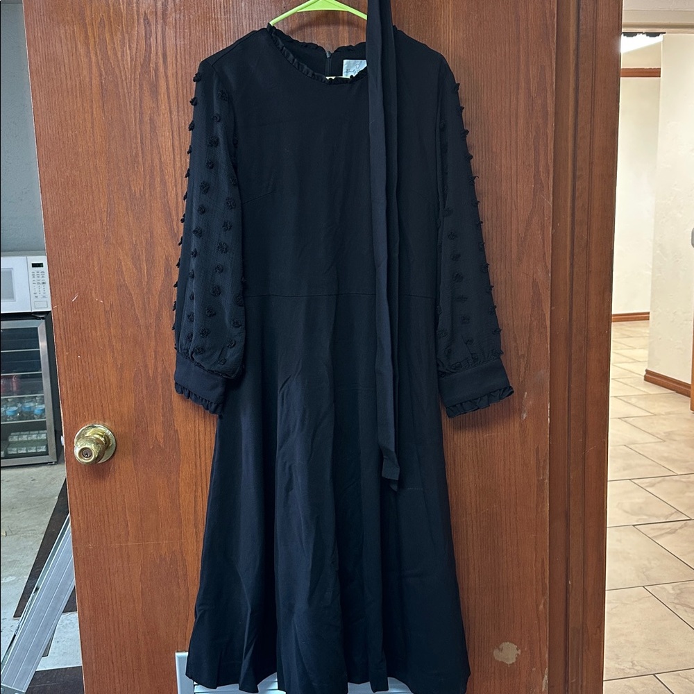 Dainty Jewells Classic Black Long Sleeve Dress